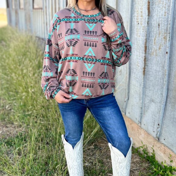 Colorado Sunset Sweater - Picture 2 of 4